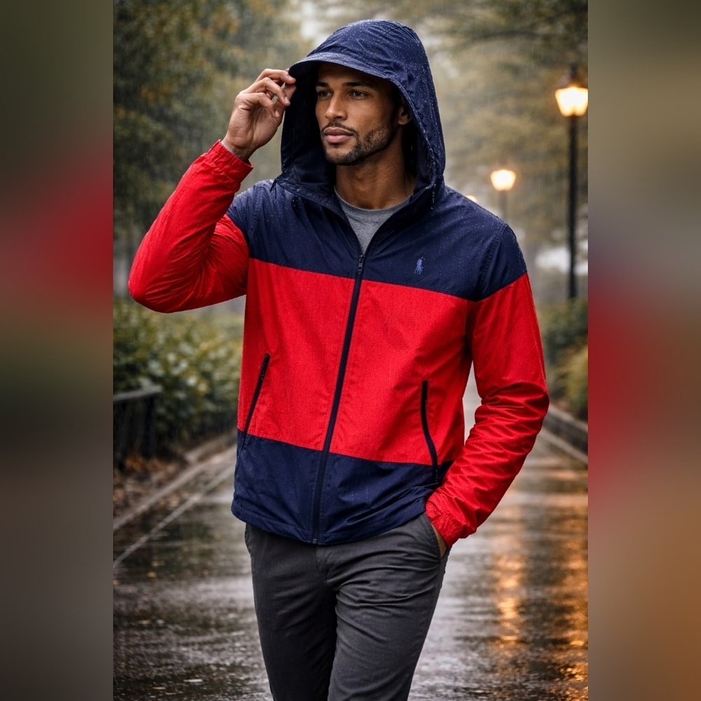 Polo Ralph Lauren Eastland Lined Water Resistant Hooded Jacket - Picture 4 of 9